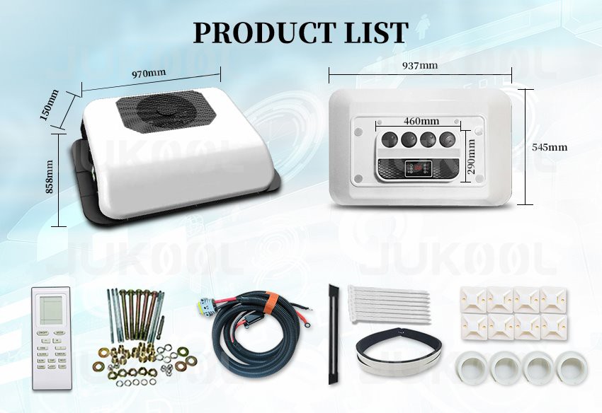 Product list of air conditioner for truck topper